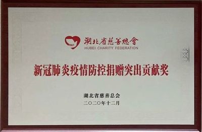 陕西省慈善协会荣获“新冠疫情防控捐赠突出贡献奖”
